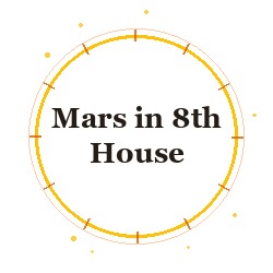 Mars in 8th House
